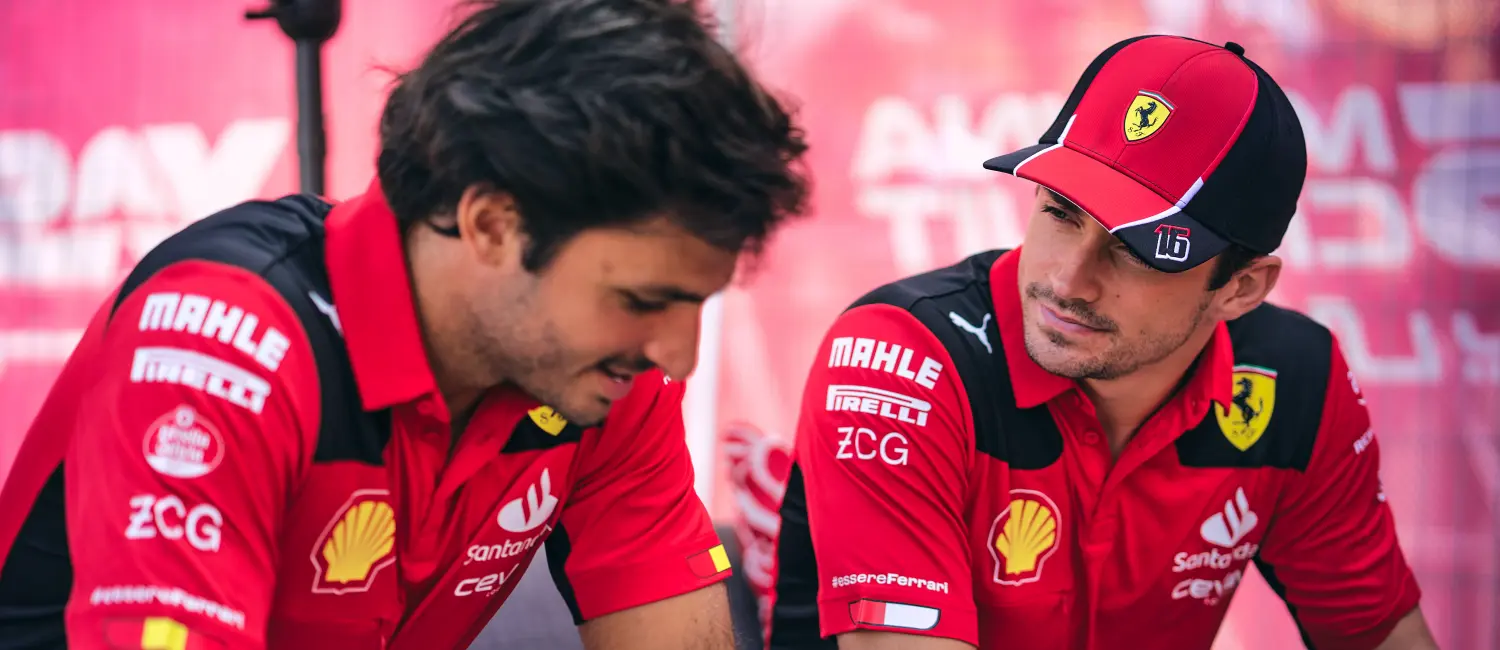 Carlos Sainz i Charles Leclerc - Scuderia Ferrari / © Scuderia Ferrari