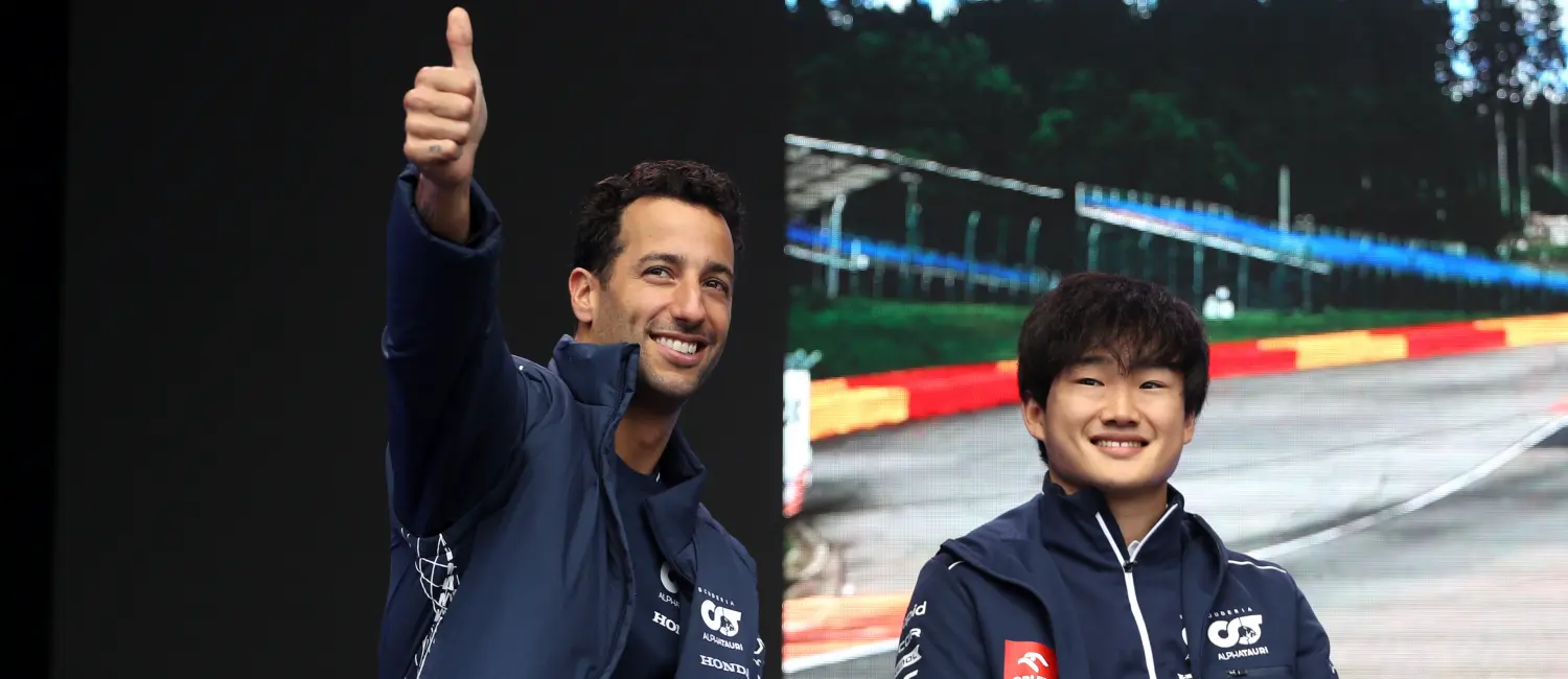 Daniel Ricciardo I Yuki Tsunoda - Scuderia AlphaTauri / © Getty Images / Red Bull Content Pool