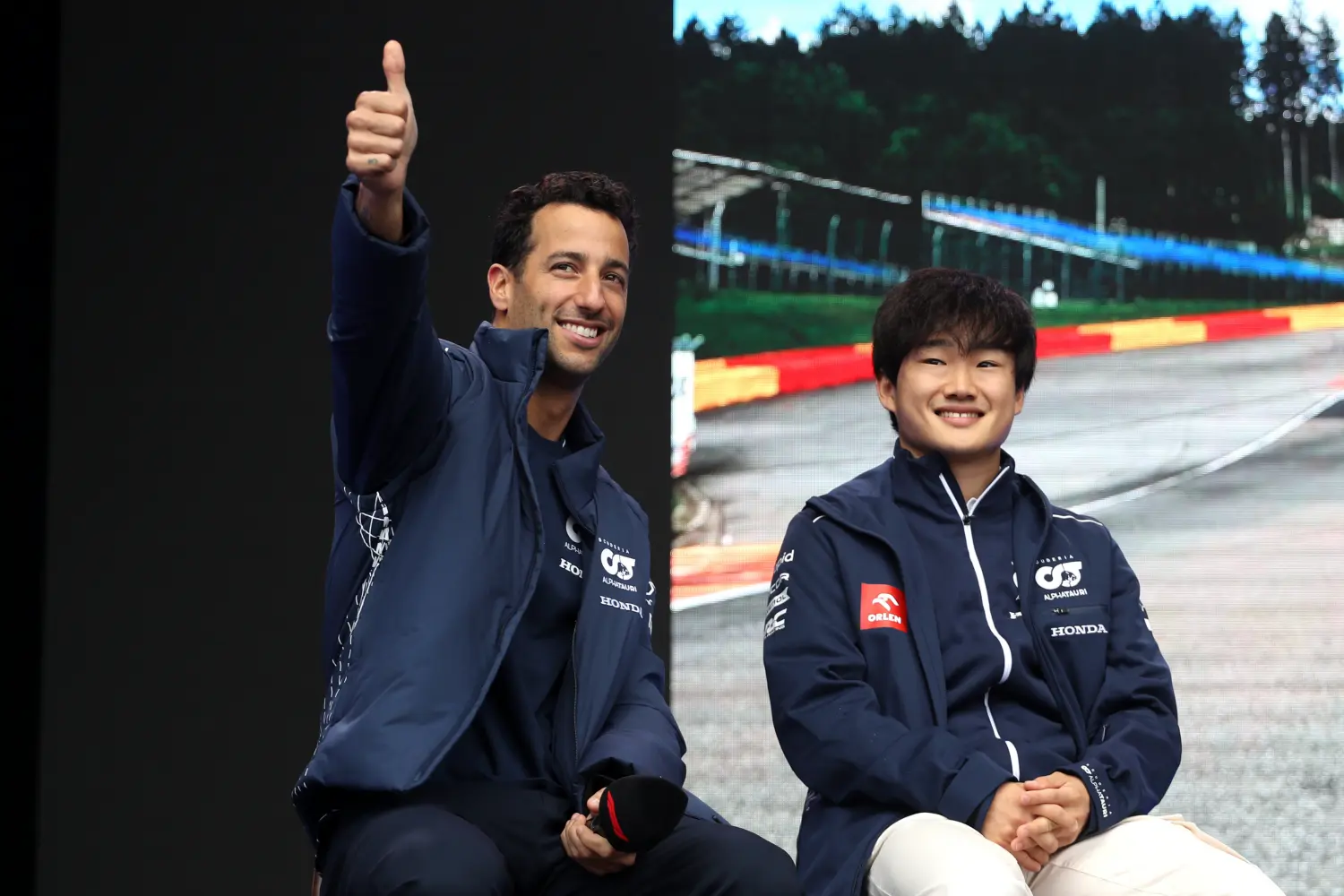 Daniel Ricciardo I Yuki Tsunoda - Scuderia AlphaTauri / © Getty Images / Red Bull Content Pool