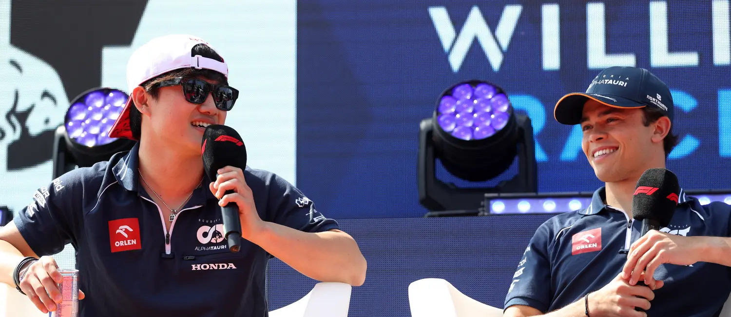 Nyck de Vries / © Getty Images / Red Bull Content Pool Nyck de Vries I Yuki Tsunoda / © Getty Images / Red Bull Content Pool