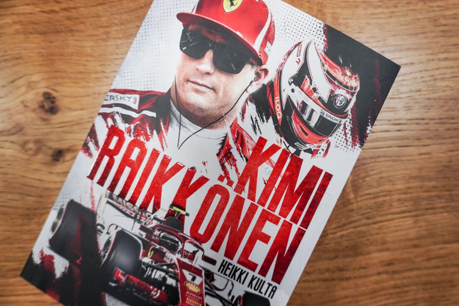 Okładka książki - KImi Raikkonen / © Wydawnictwo SQN