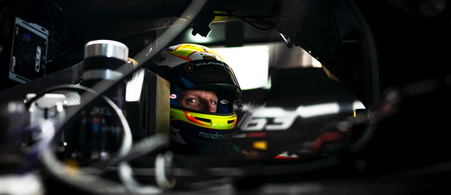 Romain Grosjean / © Automobili Lamborghini S.p.A. Romain Grosjean / © Automobili Lamborghini S.p.A.