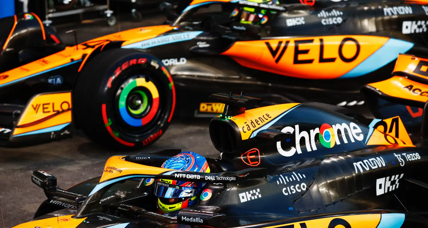 Lando Norris i Oscar Piastri - McLaren F1 Team / © McLaren F1 / LAT Lando Norris i Oscar Piastri - McLaren F1 Team / © McLaren F1 / LAT