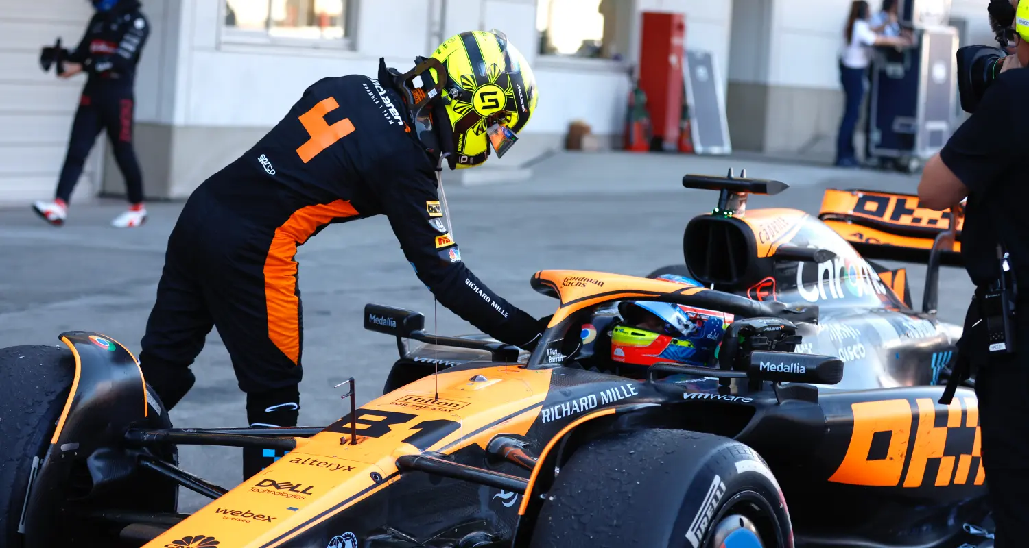 Lando Norris i Oscar Piastri - McLaren F1 Team / © McLaren F1 / LAT Lando Norris i Oscar Piastri - McLaren F1 Team / © McLaren F1 / LAT
