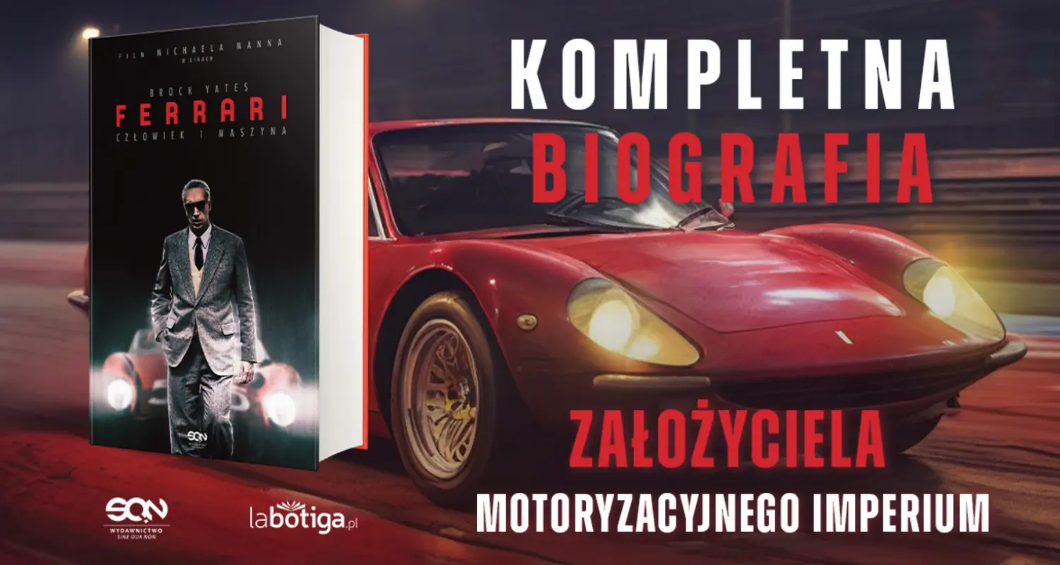 „Ferrari. Człowiek i maszyna” / © Wydawnictwo SQN