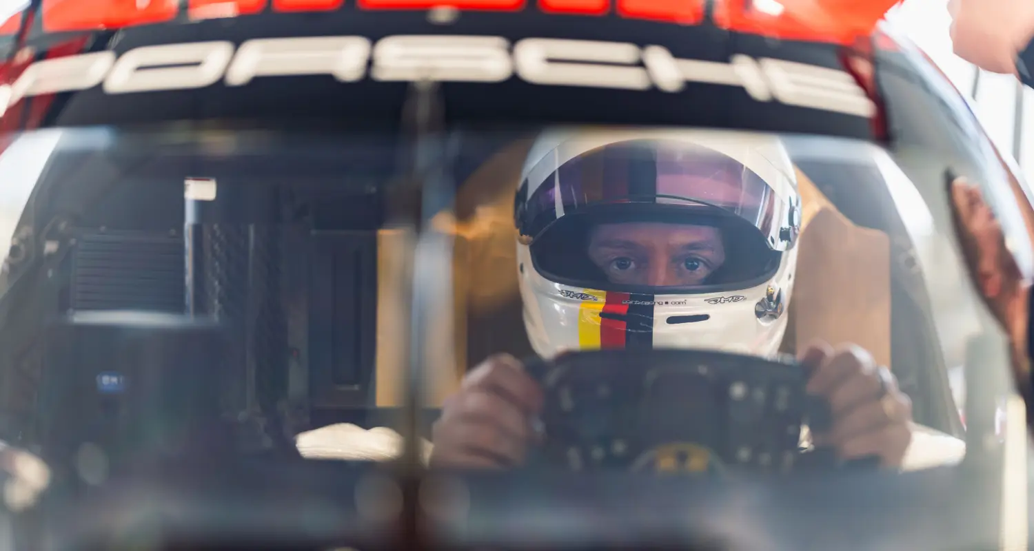 Sebastian Vettel / © Porsche AG Sebastian Vettel / © Porsche AG