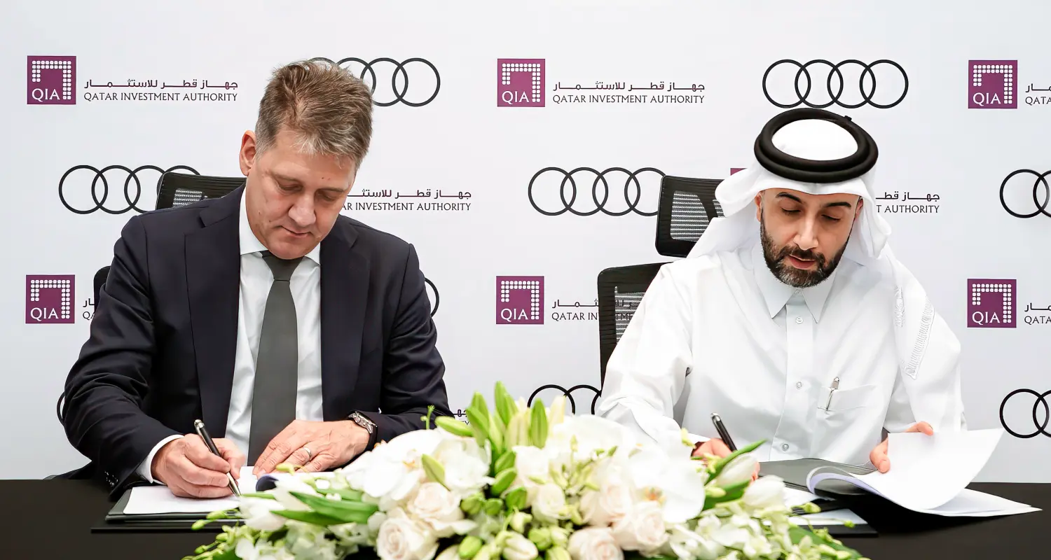 Gernot Döllner i Mohammed Al-Sowaidi / © Audi AG