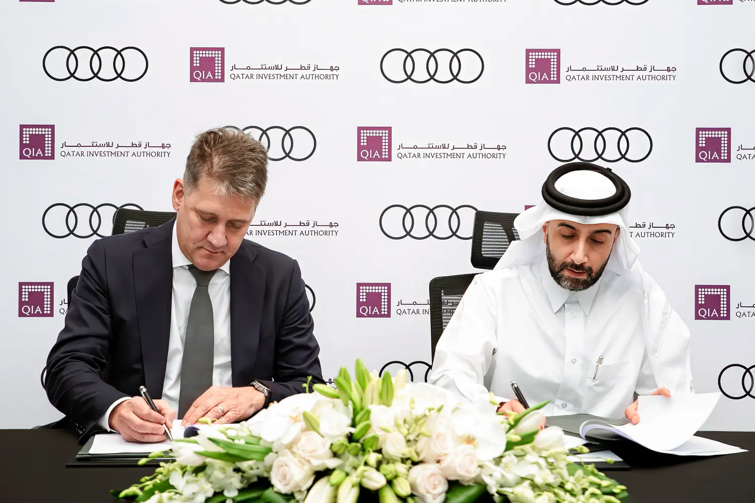 Gernot Döllner i Mohammed Al-Sowaidi / © Audi AG