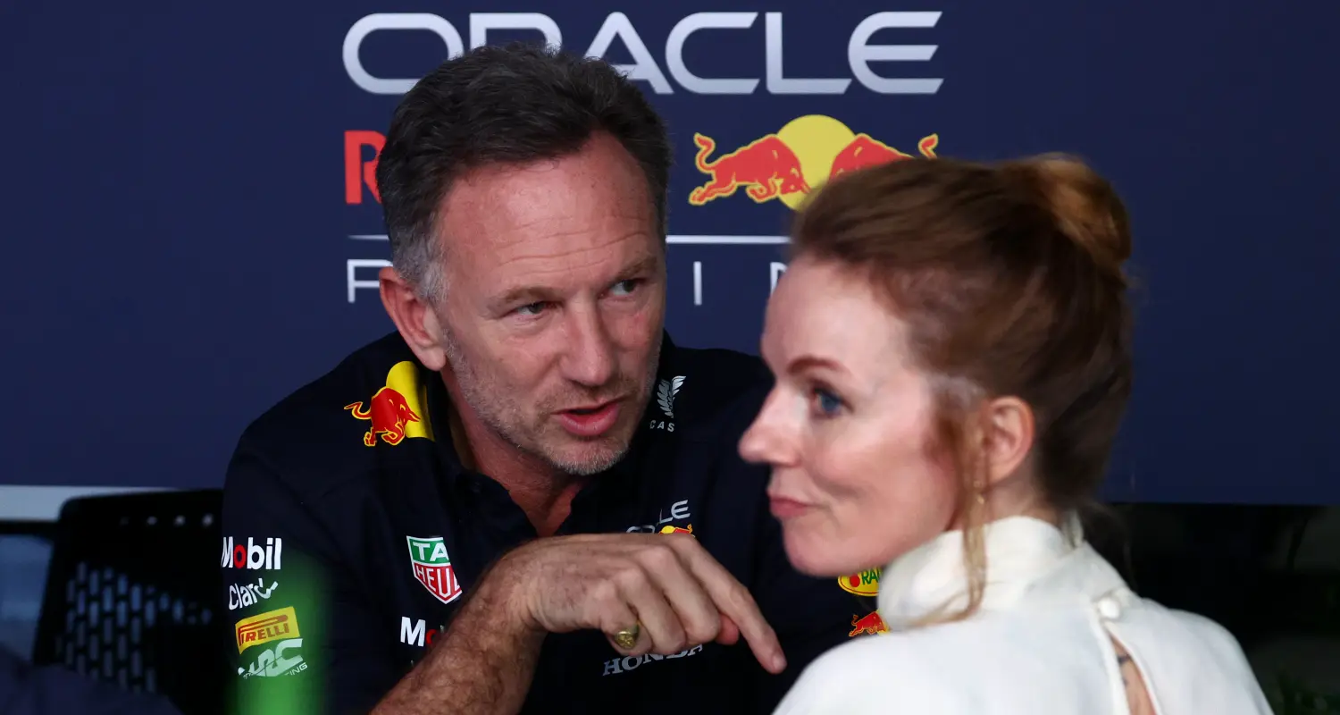 Christian Horner i Geri Horner / © Getty Images / Red Bull Content Pool Christian Horner i Geri Horner / © Getty Images / Red Bull Content Pool