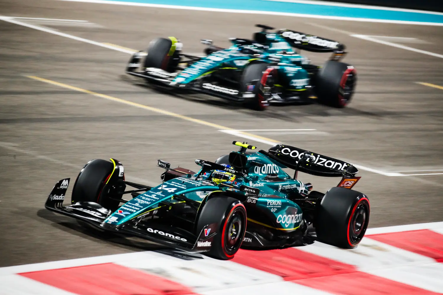 Fernando Alonso i Lance Stroll - Aston Martin Aramco Formula One Team / Fernando Alonso - Aston Martin Aramco Formula One Team / © Aston Martin Aramco Formula One Team