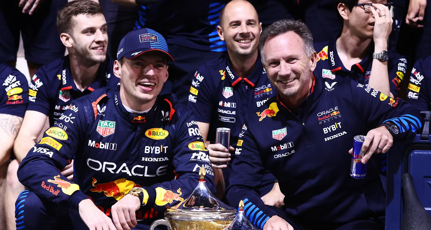 Max Verstappen i Christian Horner - Oracle Red Bull Racing / © Getty Images / Red Bull Content Pool