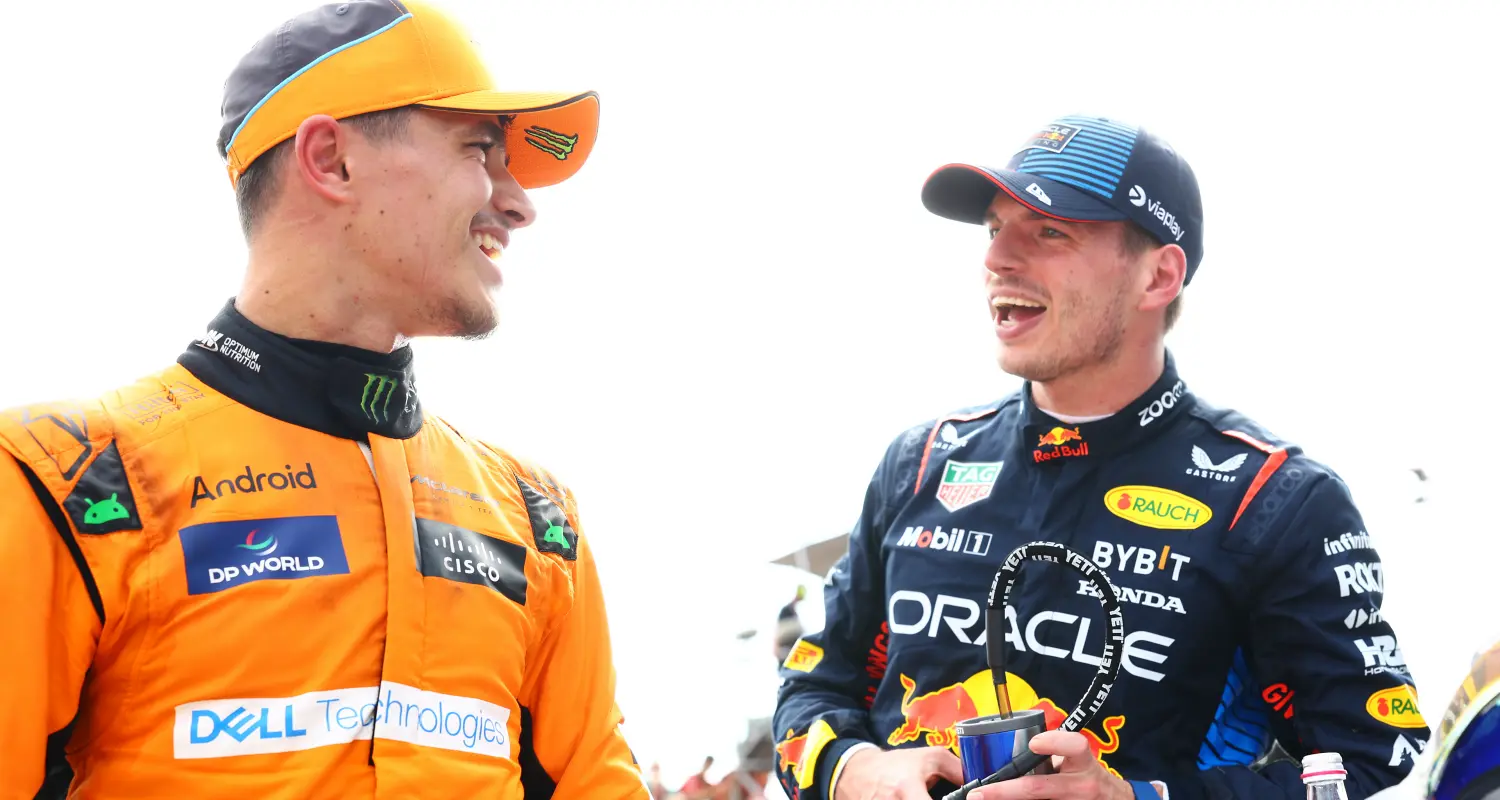 Max Verstappen - Oracle Red Bull Racing i Lando Norris - McLaren F1 Team / © Getty Images / Red Bull Content Pool Max Verstappen - Oracle Red Bull Racing i Lando Norris - McLaren F1 Team / © Getty Images / Red Bull Content Pool