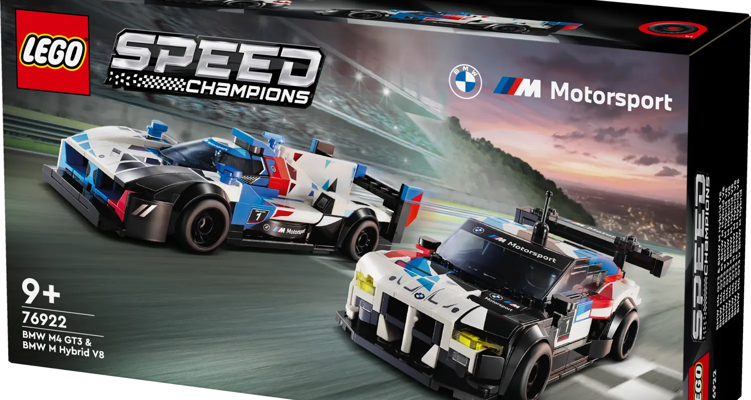 LEGO® Speed Champions BMW M4 GT3 & BMW M Hybrid V8 Race Cars / © Lego