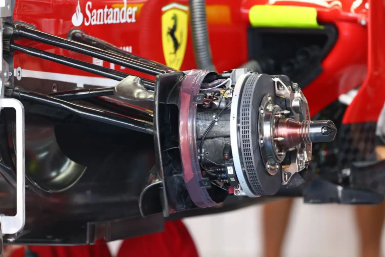 Układ hamulcowy F1.
