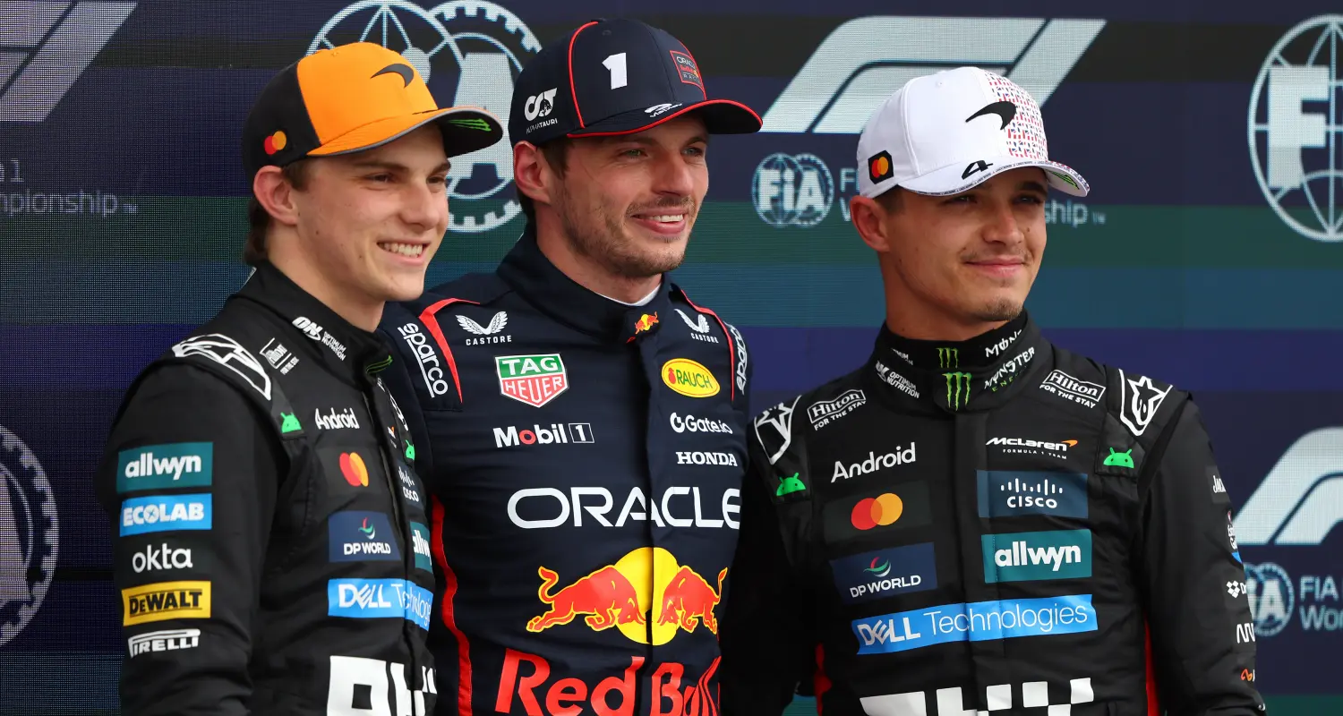 Max Verstappen, Oscar Piastri I Lando Norris / © Getty Images / Red Bull Content Pool