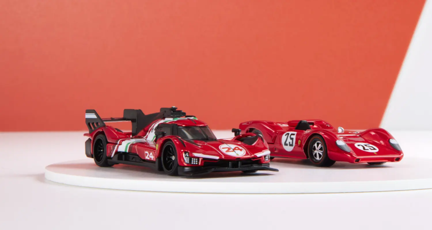 Hot Wheels for Ferrari Heritage Set / © Collective Hot Wheels for Ferrari Heritage Set / © Collective